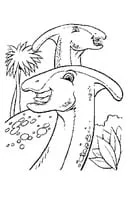 Dinosaurus kleurplaat 5