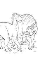 Dinosaurus kleurplaat 53
