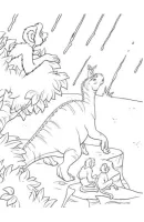 Dinosaurus kleurplaat 54