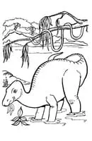 Dinosaurus kleurplaat 9