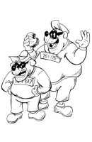 DuckTales kleurplaat 12