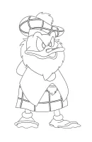 DuckTales kleurplaat 4