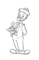 DuckTales kleurplaat 9