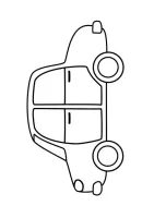 Eenvoudige kleurplaat 25