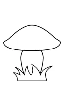 Eenvoudige kleurplaat 8