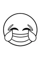 Emoji kleurplaat 5