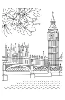 Engeland kleurplaat 1