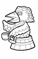 Fabeltjeskrant kleurplaat 20