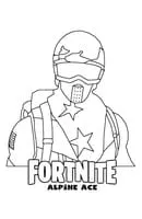 Fortnite kleurplaat 1