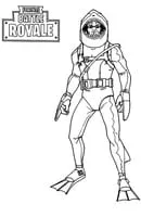 Fortnite kleurplaat 13