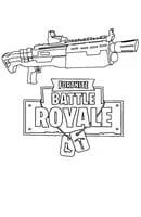 Fortnite kleurplaat 19