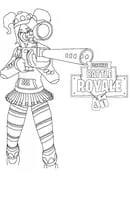 Fortnite kleurplaat 21