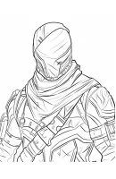 Fortnite kleurplaat 23