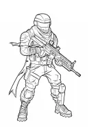 Fortnite kleurplaat 25