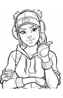 Fortnite kleurplaat 32