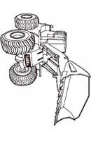 Graafmachine kleurplaat 10