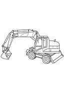 Graafmachine kleurplaat 14