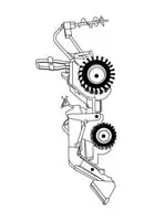 Graafmachine kleurplaat 6