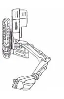Graafmachine kleurplaat 8