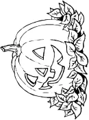 Halloween kleurplaat 1