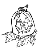 Halloween kleurplaat 10