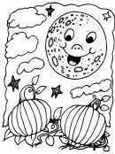 Halloween kleurplaat 16
