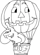 Halloween kleurplaat 17