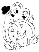 Halloween kleurplaat 19