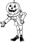 Halloween kleurplaat 2