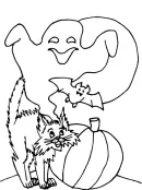 Halloween kleurplaat 21