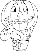 Halloween kleurplaat 22