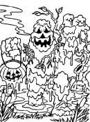 Halloween kleurplaat 26
