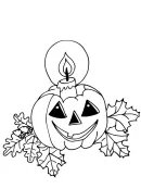 Halloween kleurplaat 35