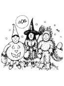 Halloween kleurplaat 39