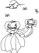 Halloween kleurplaat 50