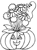 Halloween kleurplaat 57
