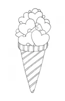 Hartjes kleurplaat 13
