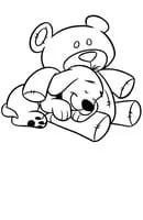 Honden kleurplaat 12