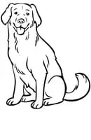 Honden kleurplaat 18