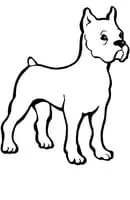 Honden kleurplaat 5