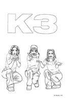 Idolen kleurplaat 3