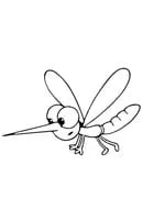 Insecten kleurplaat 3