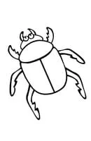 Insecten kleurplaat 9