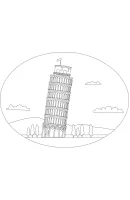 Italie kleurplaat 16