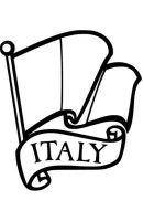 Italie kleurplaat 19