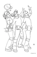 K3 kleurplaat 23