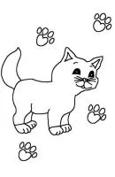 Katten kleurplaat 11
