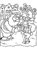 Kerst kleurplaat 12