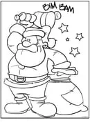 Kerst kleurplaat 2