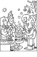 Kerst kleurplaat 26